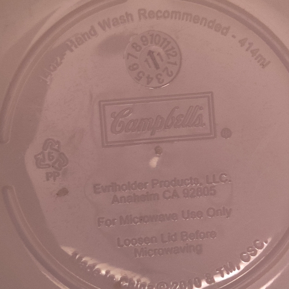 Vintage Campbell's Soup Travel Mug with Cover And Small Themos - Picture 3 of 8